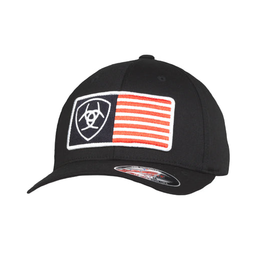 Mens USA Flag Shield Cap - A300045001
