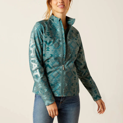 Womens Softshell Print Jacket - 10046488