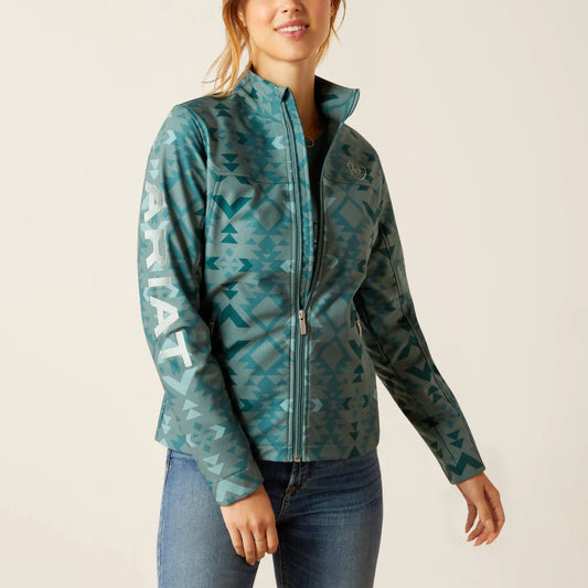 Womens Softshell Print Jacket - 10046488
