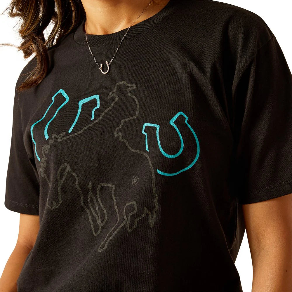 Womens Riders Short Sleeve T-Shirt - 10051769