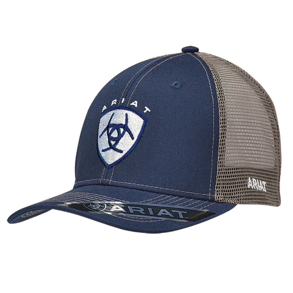 Mens Navy Shield Logo Cap - 1595303
